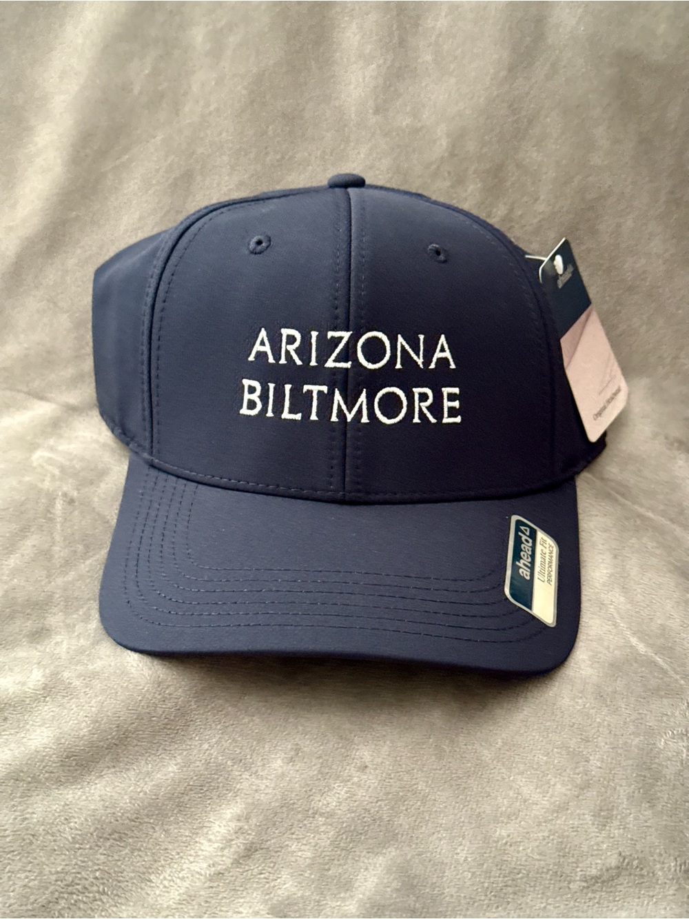 Navy Embroidered Baseball Cap from Arizona Biltmore Resort, Phoenix Arizona NWT